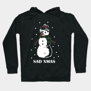 Emo Snowman (Sad Xmas) Hoodie